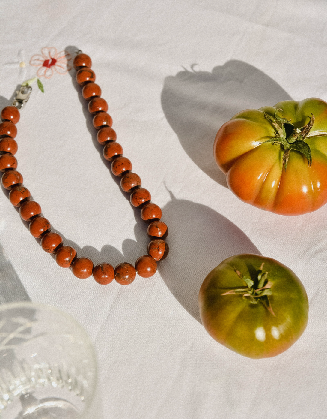 Diaspro rosso bold COLLANINE COLORATE