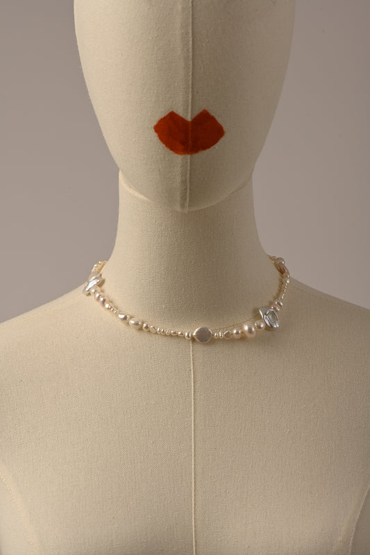 Collana girocollo Mix Perle Collanine Colorate