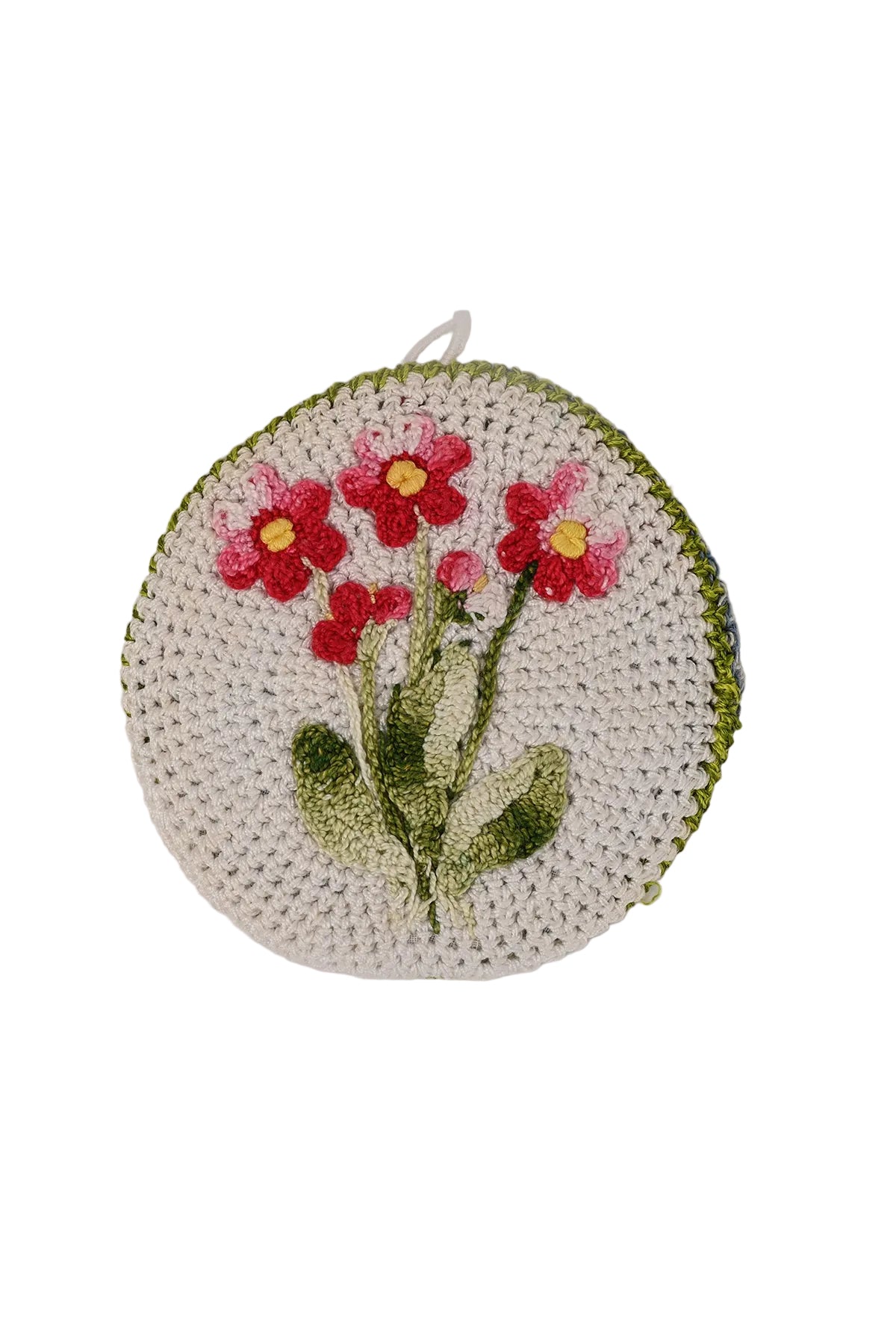 Presina con ricamo floreale