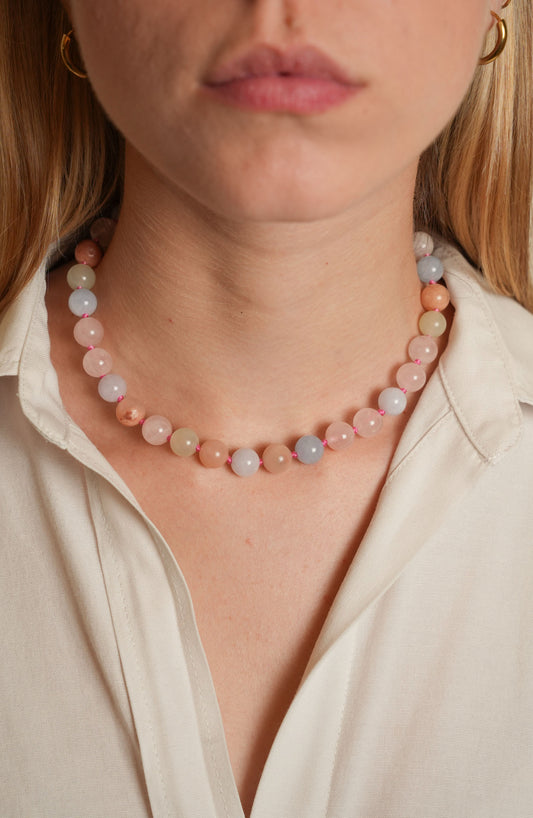 Morganite mini bold COLLANINE COLORATE