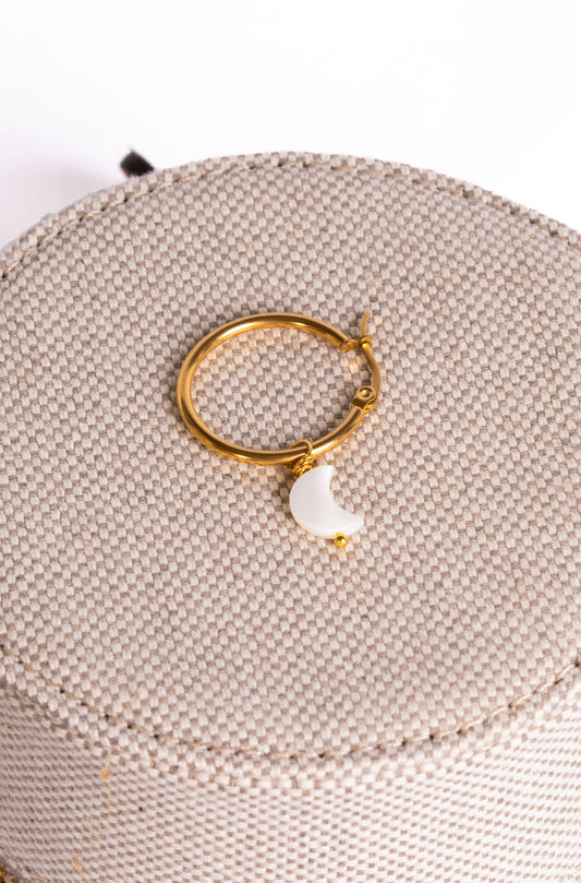 Orecchini con ciondolo Luna SHU SHU