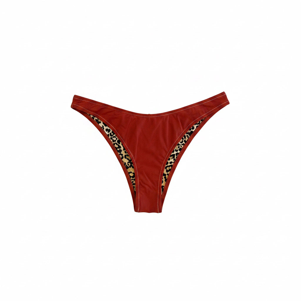 Brigitte Bottom Rosso Corallo