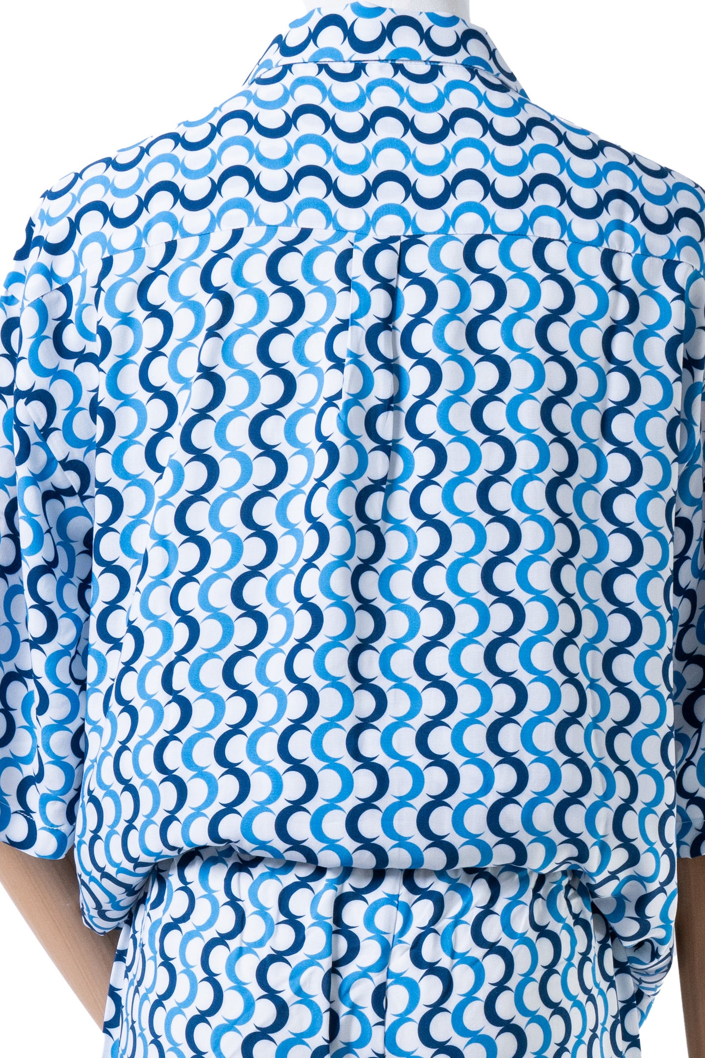 Pijama viscosa blu Caraluna