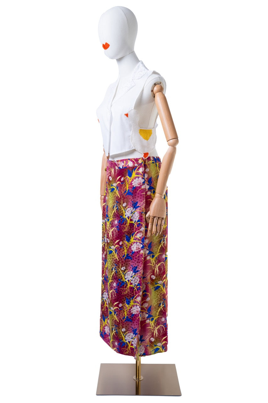 Madeleine skirt flowers Vernisse