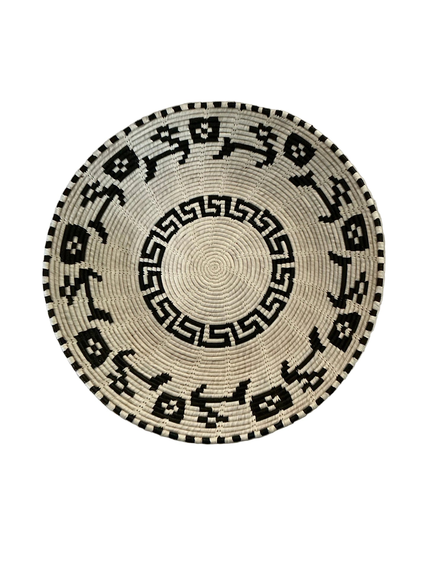 Black and white Castelsardo basket