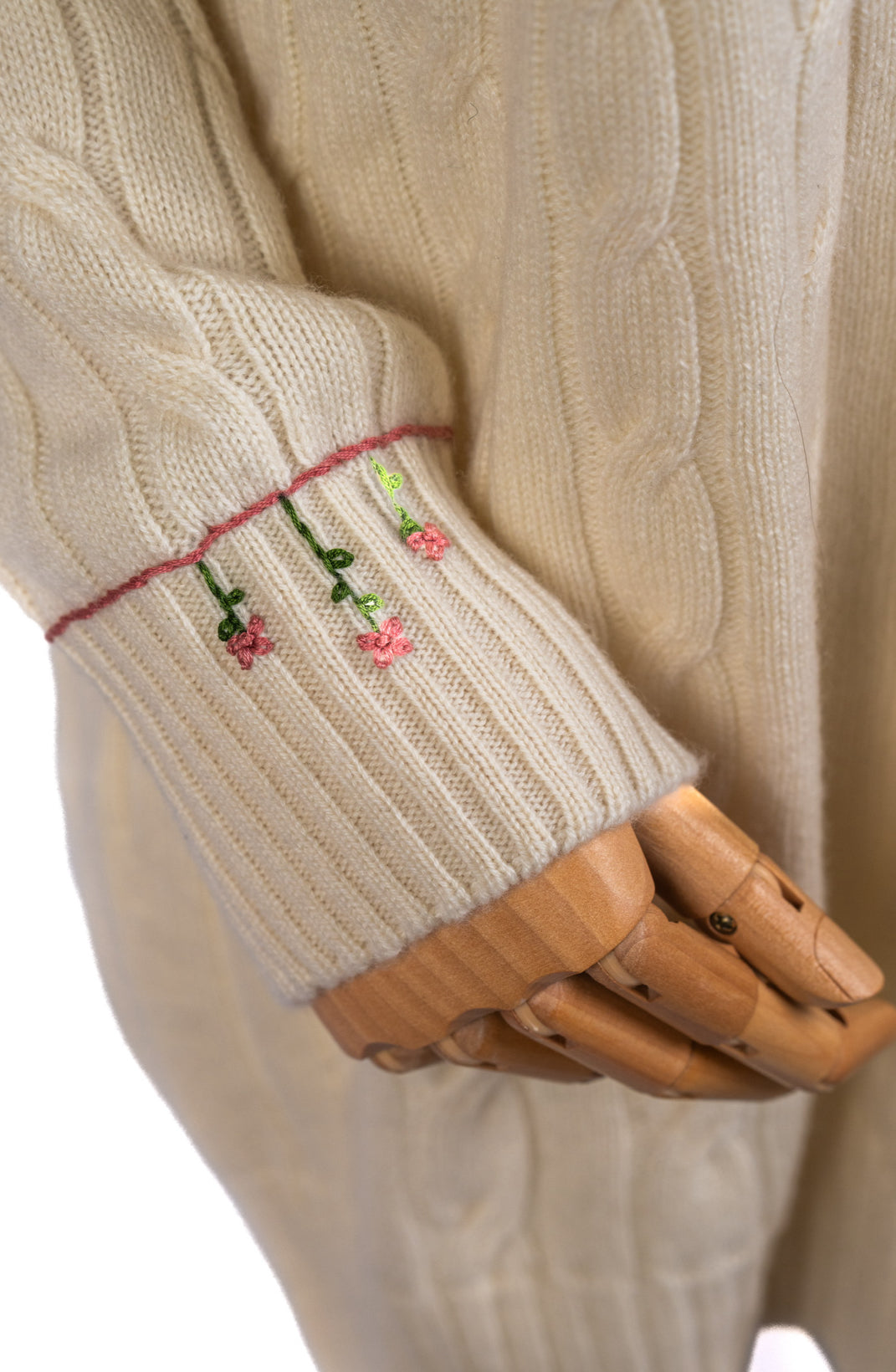 Maglioni cashmere ricamati CARALUNA