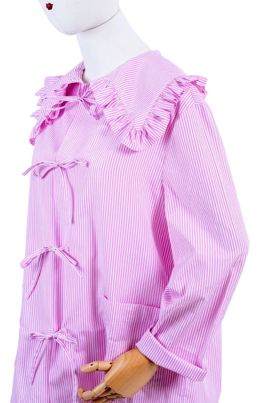 Pink Striped Pijama