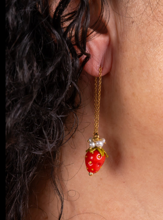 Orecchini fragola VERO VERONICA