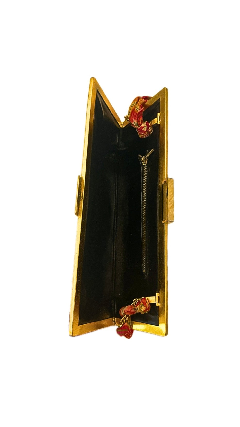 Borsa onde arancione vintage