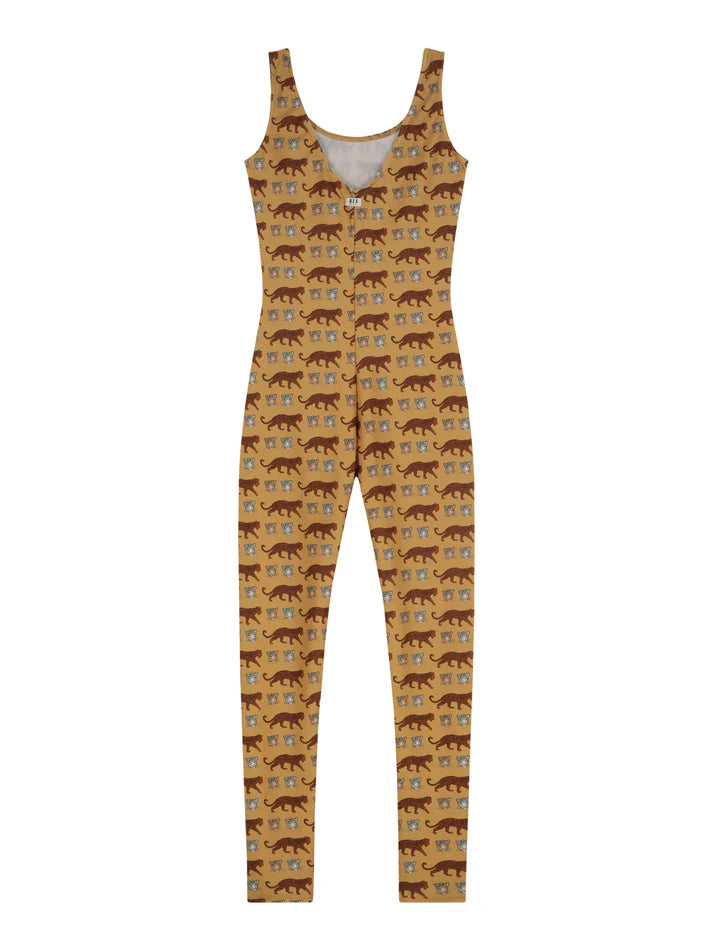 ACTIVE JUMSPUIT LEOPARD BEASTUDIO