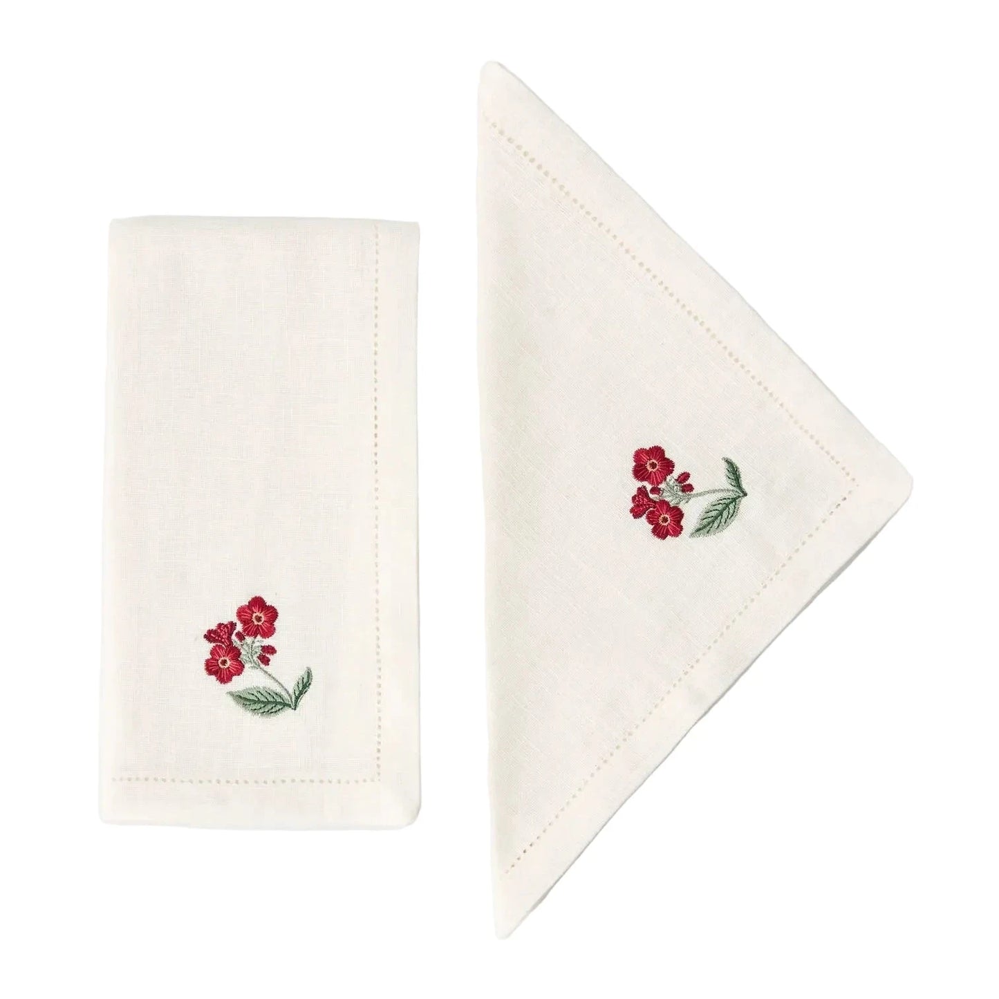 Set da 6 Tovaglioli Fiori