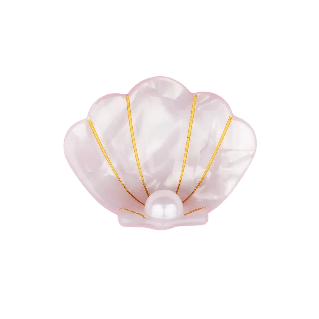 Scallop Shell Mini Hair Claw