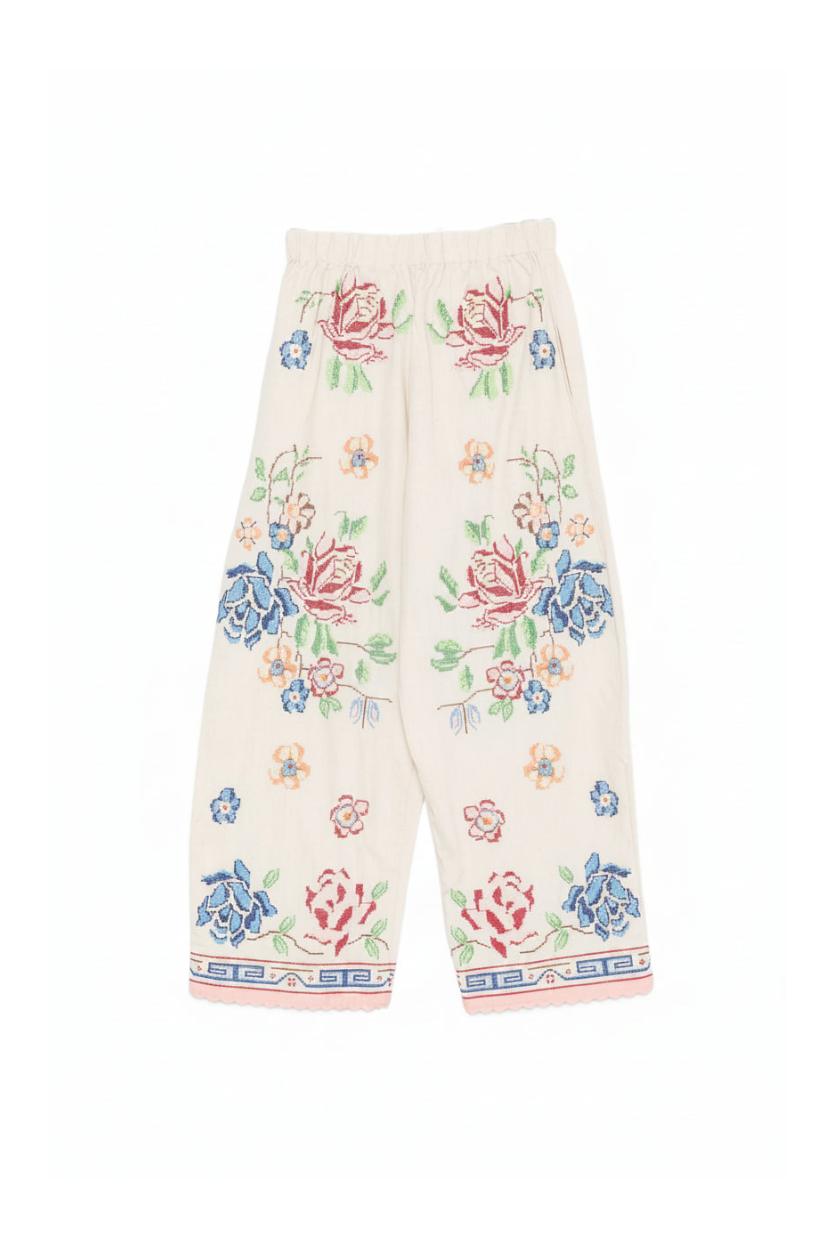 Flower Long Pants