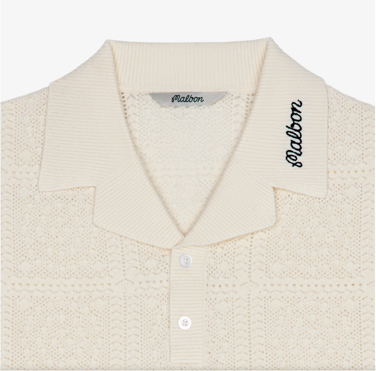 Resort Crochet Polo