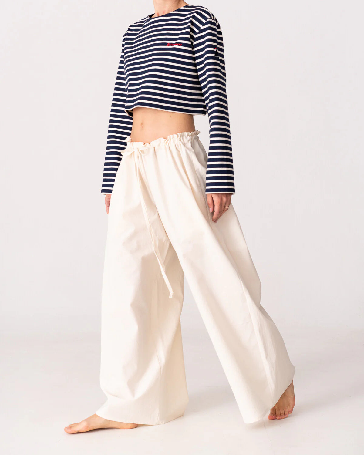 Cream pantaloons LES VACANCES D’IRINA