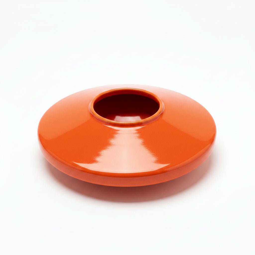 Vaso centro tavola rosso