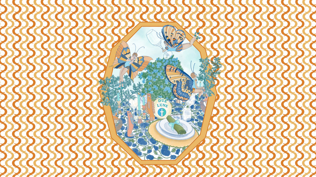 Pasqua con vista e mise en place.