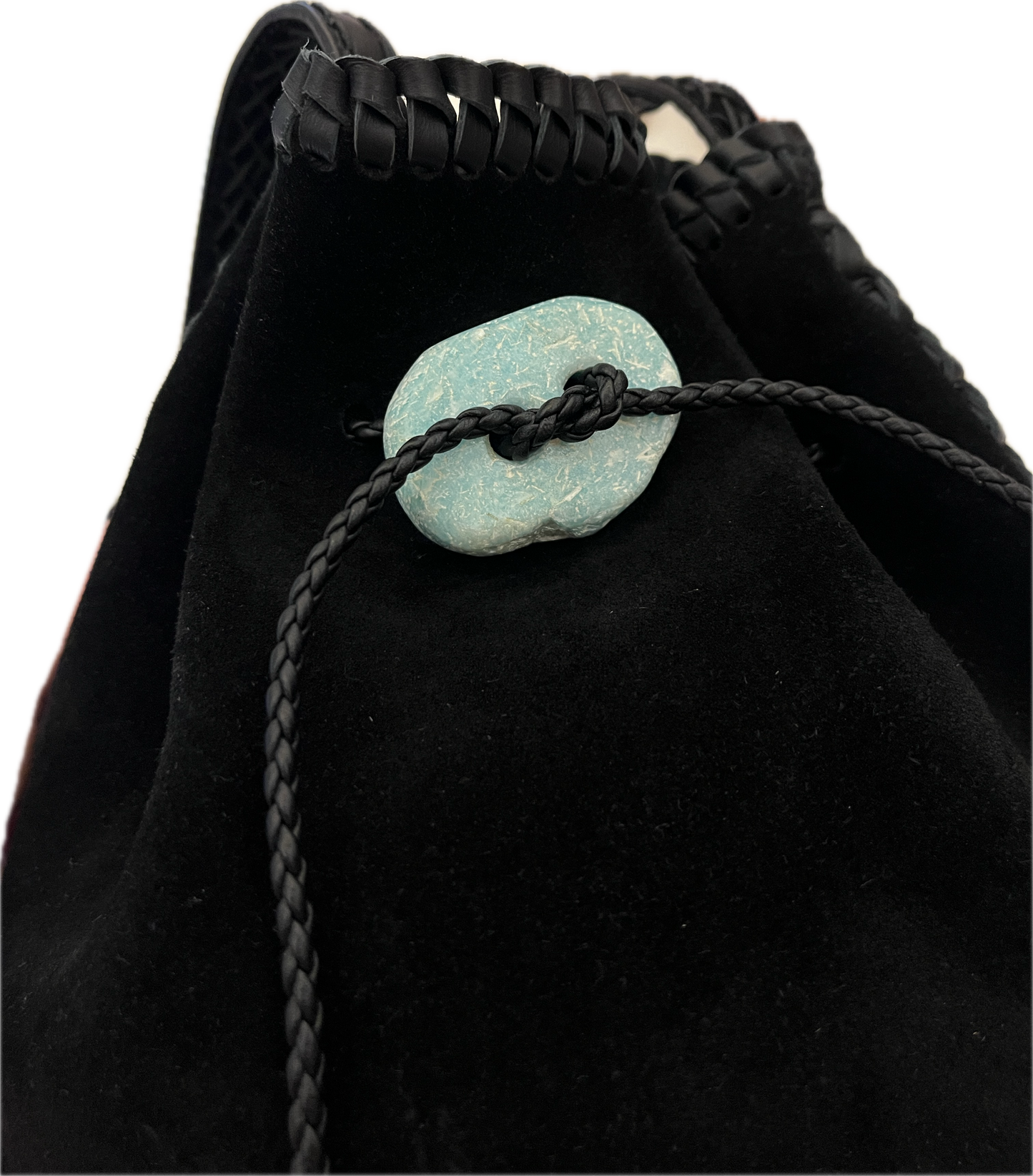 Nirmala Bucket Black Suede IACOBELLA