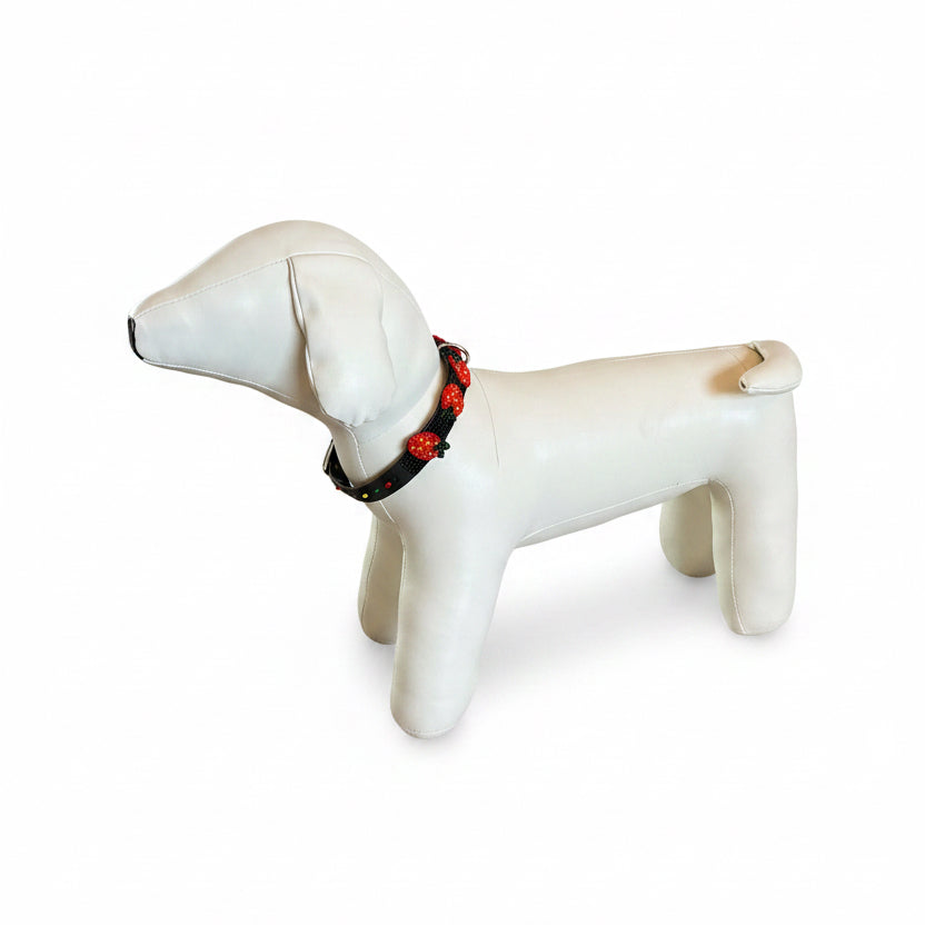 Collare con perline 39cm