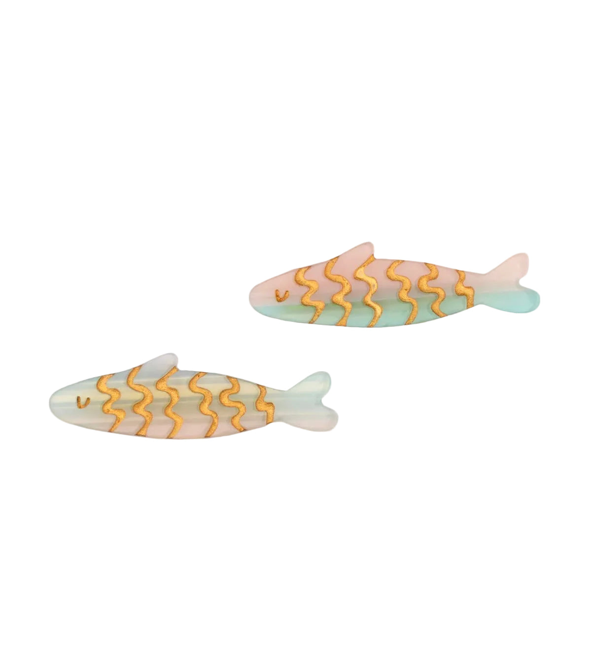 Sardines hair clip set