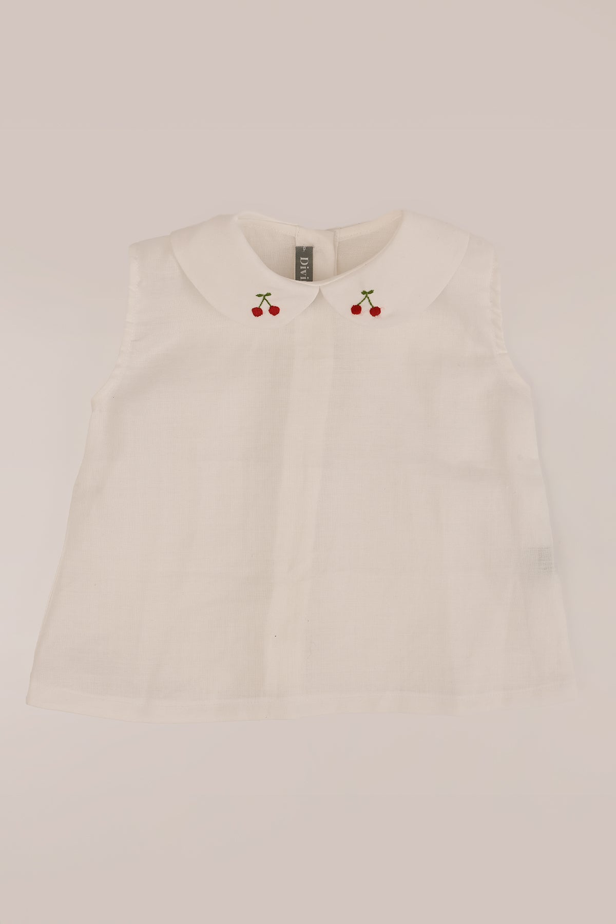 camicetta con ciliege ricamate  DIVINI