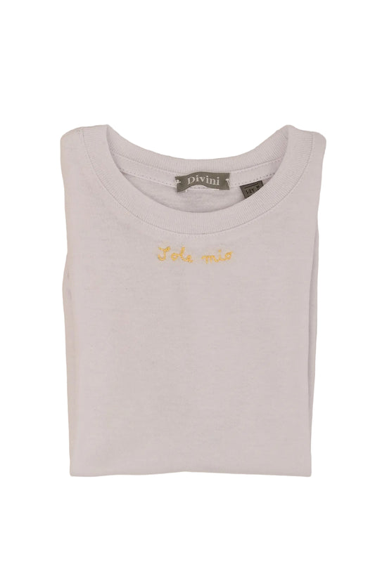 T-shirt ricamata