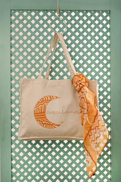 Borsa in cotone Caraluna