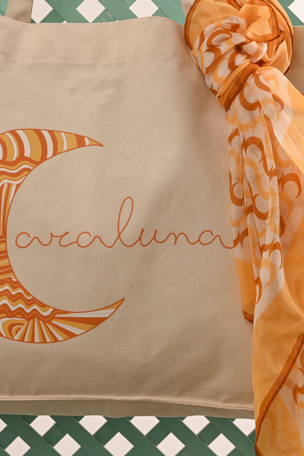 Borsa in cotone Caraluna