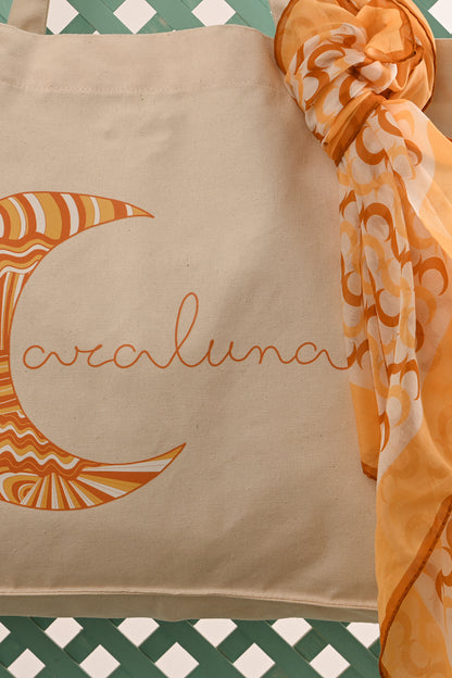 Borsa in cotone Caraluna