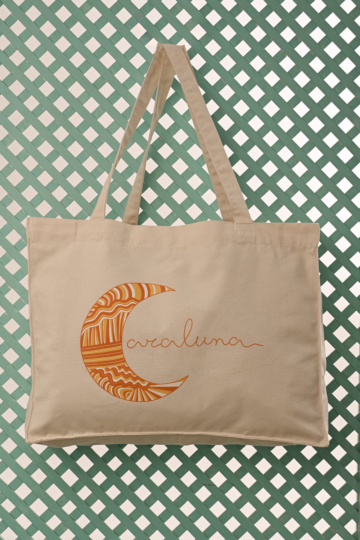 Borsa in cotone Caraluna