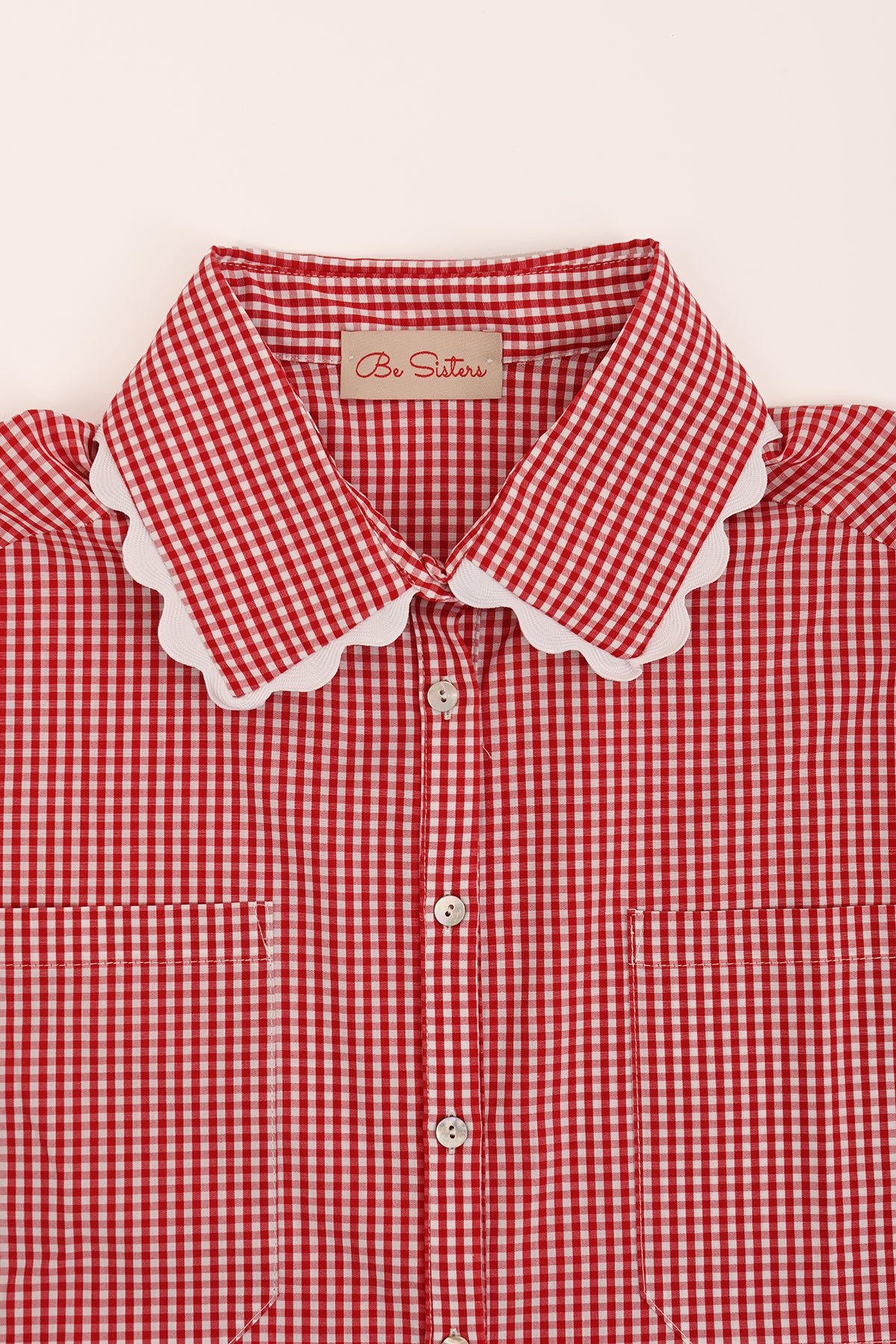 camicia vichy be sisters