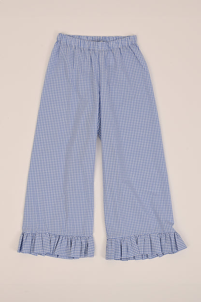 Pantalone rouches vichy BE SISTERS