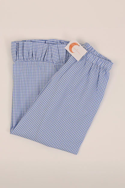 Pantalone rouches vichy BE SISTERS