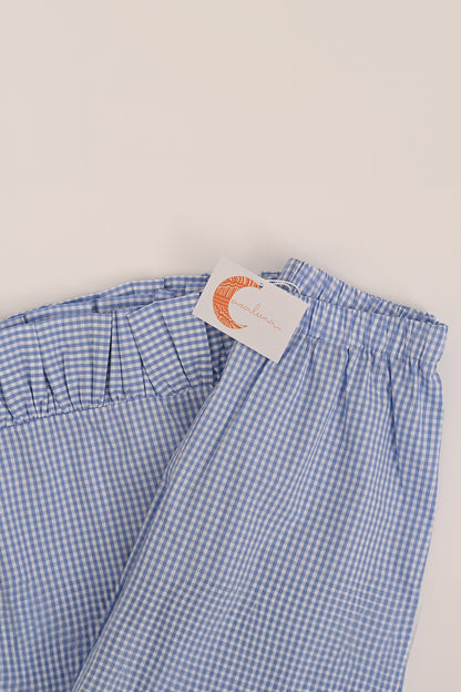 Pantalone rouches vichy BE SISTERS