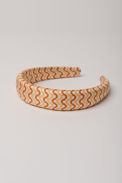 Cerchietto in seta  Caraluna