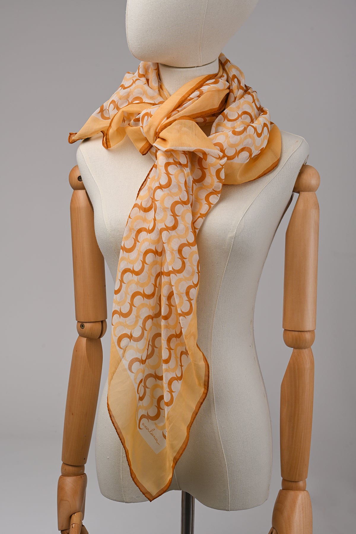 Pareo in voila di cotone stampato Caraluna