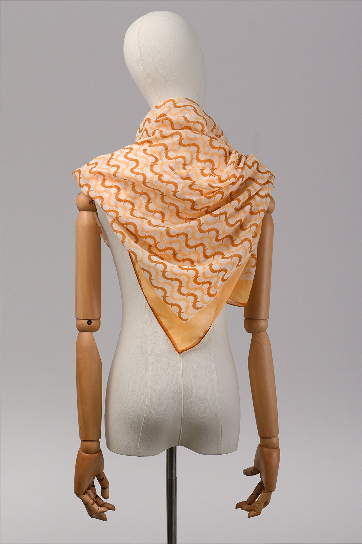 Pareo in voila di cotone stampato Caraluna