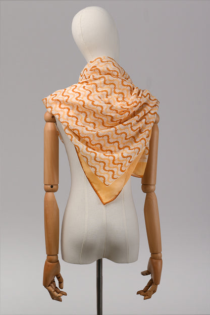 Pareo in voila di cotone stampato Caraluna