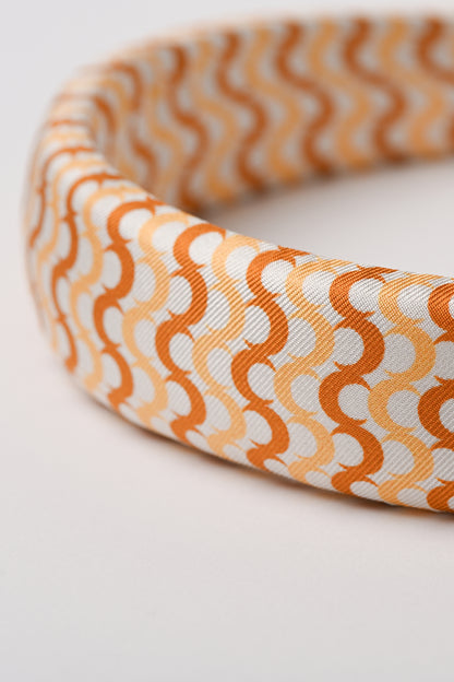 Cerchietto in seta  Caraluna