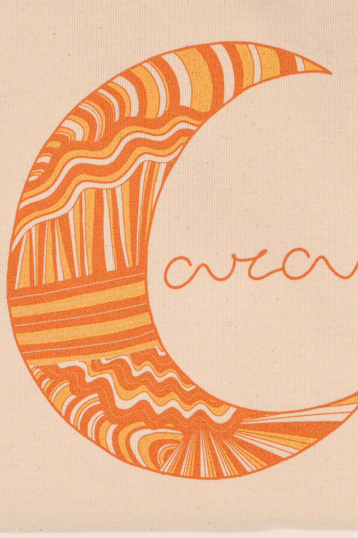 Felpa in cotone organico  Caraluna