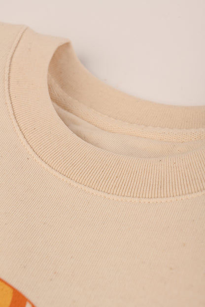 Felpa in cotone organico  Caraluna