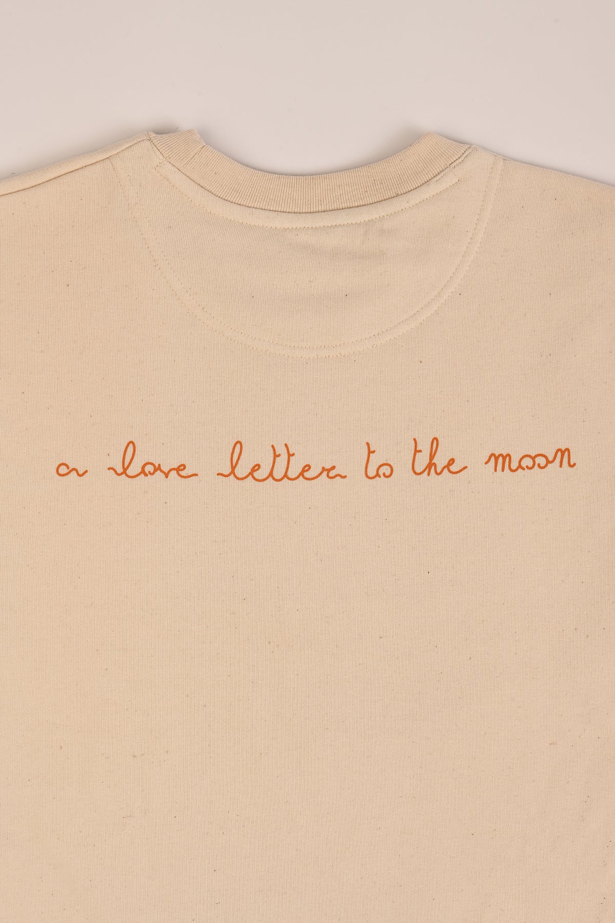 Felpa in cotone organico  Caraluna