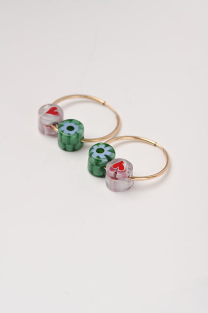 Orecchini  Rio grandi Amourrina