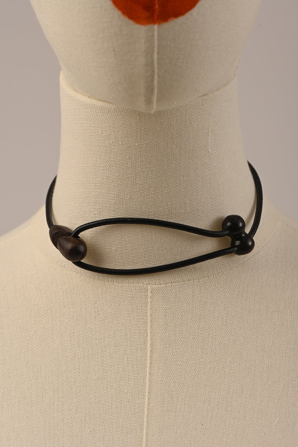 Chocker gancio Legno e Cuoio PANTANELLA