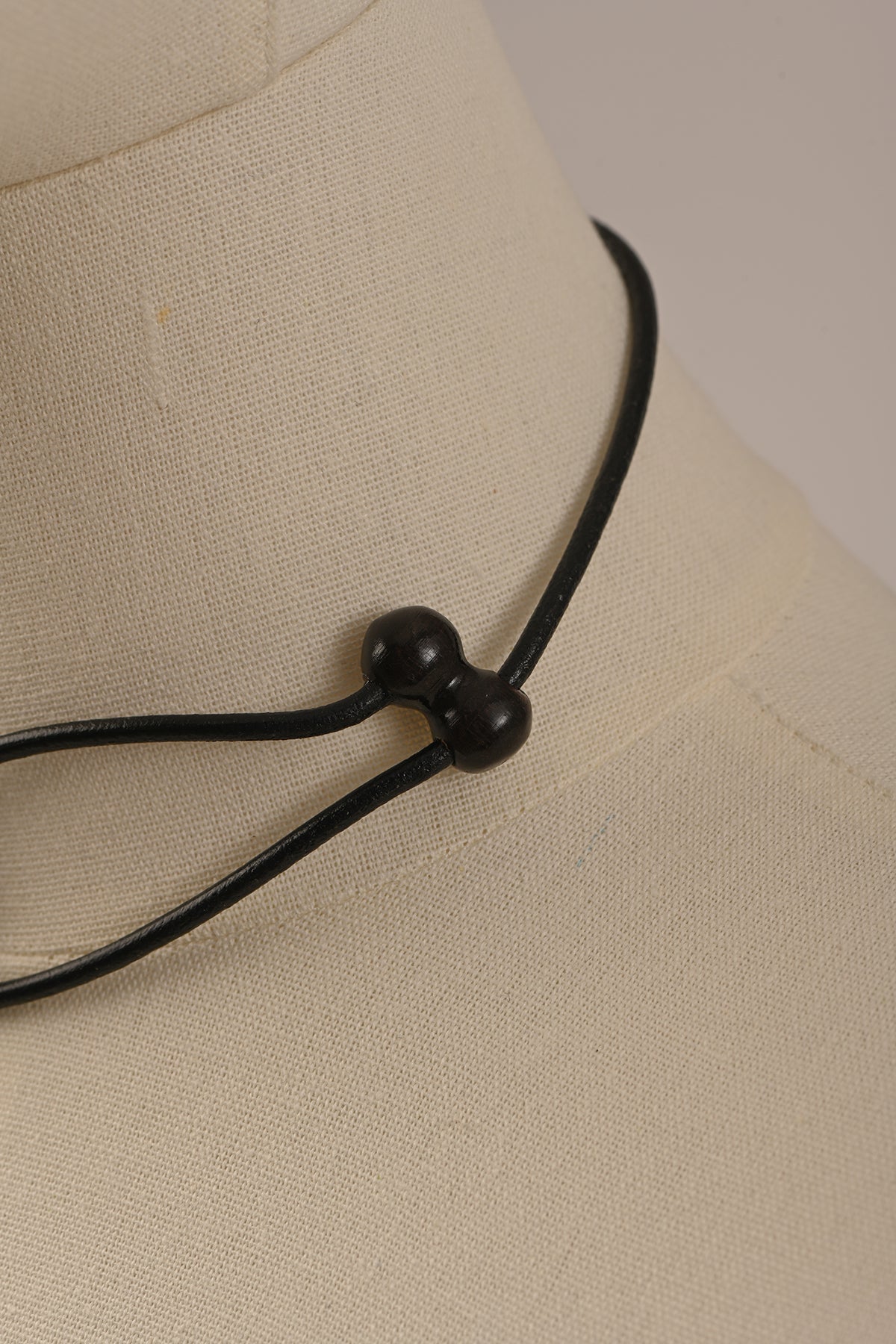 Chocker gancio Legno e Cuoio PANTANELLA