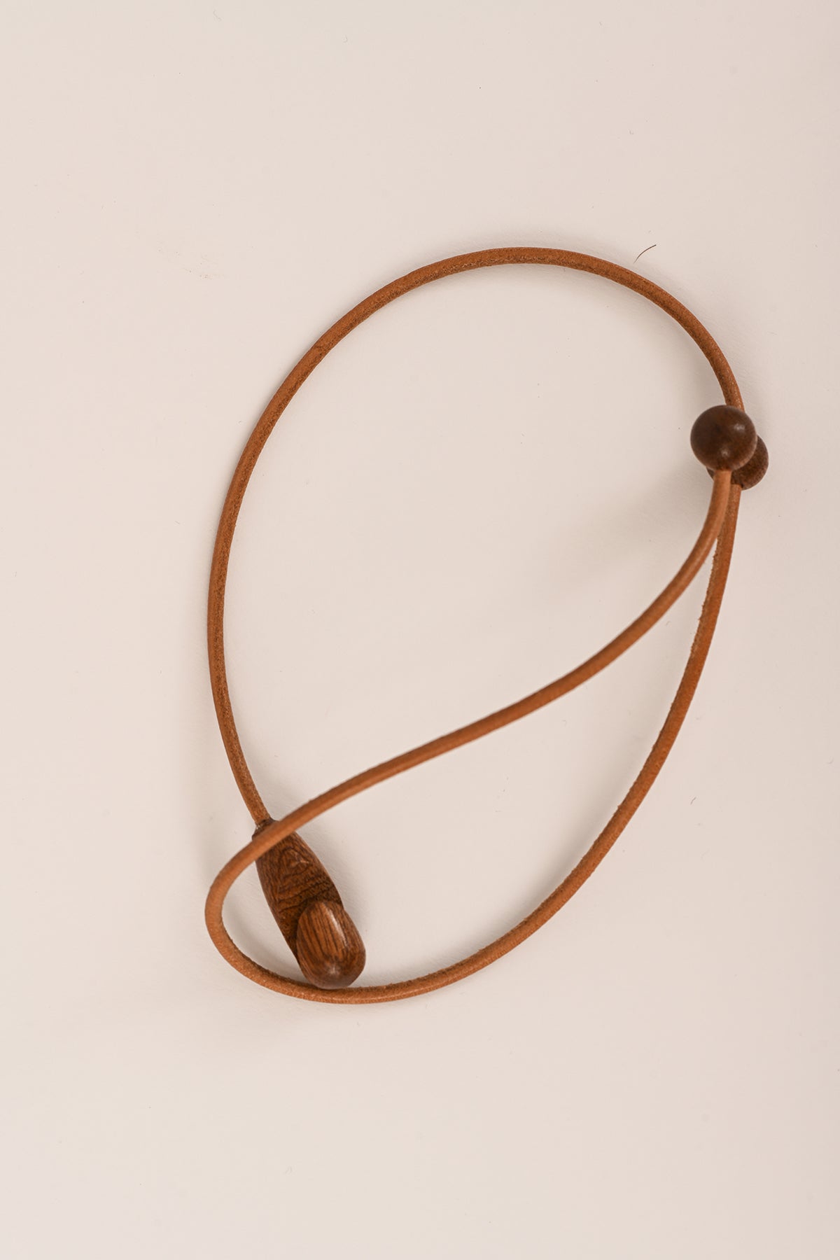 Chocker gancio Legno e Cuoio PANTANELLA