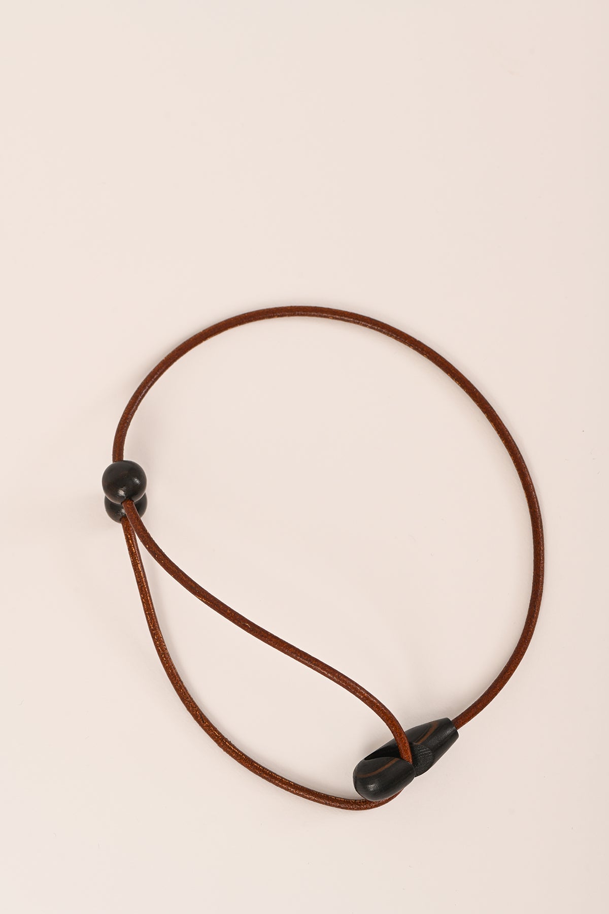 Chocker gancio Legno e Cuoio PANTANELLA