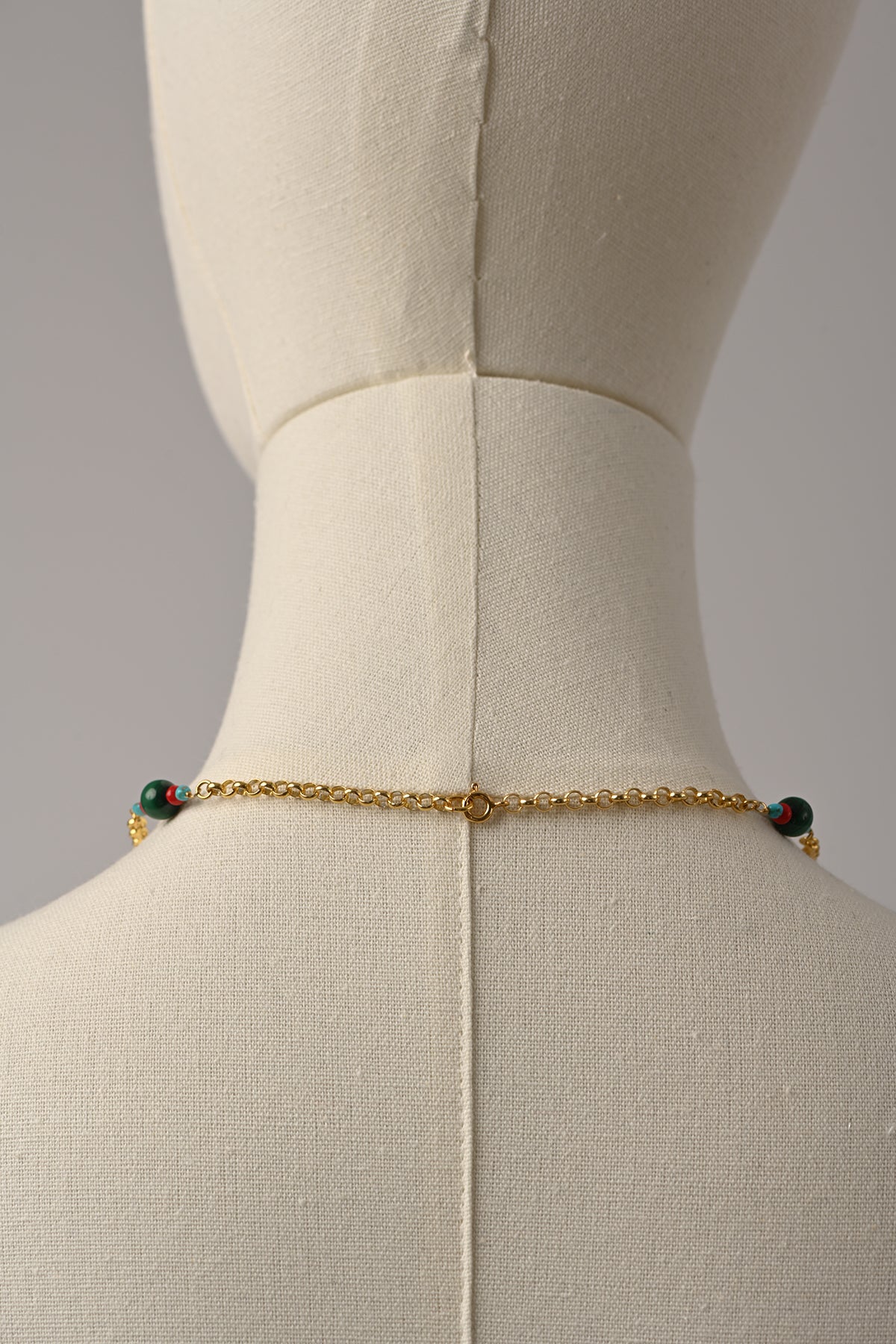 VeroVeronica Fish Rosary Necklace