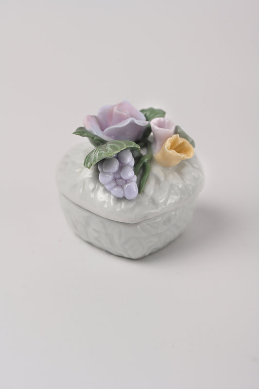 Portagioie cuore porcellana Teresa Cercava