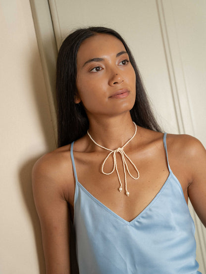 Fiocco perlato COLLANINE COLORATE